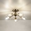 Стеклянная потолочная люстра Томми CL102151 прозрачная форма шар Citilux