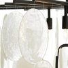 Стеклянная потолочная люстра  Ritta01 белая ImperiumLoft