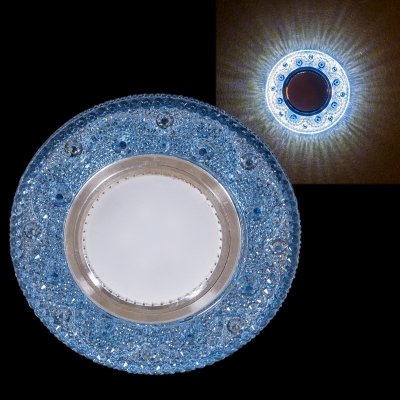 Точечный светильник  11063-9.0-001LD MR16+LED3W BL