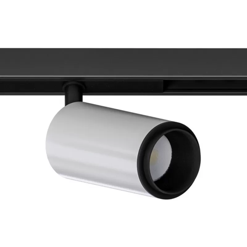 Трековый светильник Optima A7296PL-1WH белый цилиндр Artelamp