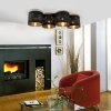 Потолочная люстра Tago 852 Tago black цилиндр желтая TK Lighting