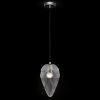 Стеклянный подвесной светильник Globo P052PL-01GR конус серый Maytoni
