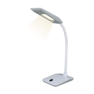 Офисная настольная лампа  TLD-545 Grey-White/LED/350Lm/3500K Uniel