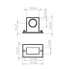 Архитектурная подсветка Дартмур 290-11/gr серый Русские фонари
