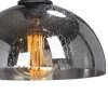 Стеклянный подвесной светильник  V4851-1/1S черный Vitaluce