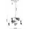 Подвесной светильник Palma WE520.02.713 Wertmark