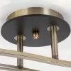 Стеклянная потолочная люстра Мерида CL142144 цилиндр цвет янтарь Citilux