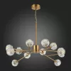 Хрустальная подвесная люстра Romano SL1166.303.12 прозрачная форма шар ST Luce