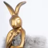 Интерьерная настольная лампа Lapine 10315/A Grey fluff серый конус Loft It Интерьерная настольная лампа Lapine 10315/A Grey fluff серый конус Loft It