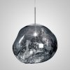 Стеклянный подвесной светильник  40.2599 серый ImperiumLoft