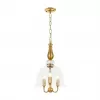 Стеклянная подвесная люстра  LDP 7011-3 MD прозрачная Lumina Deco