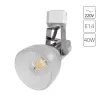 Стеклянный трековый светильник Ricardo A1026PL-1CC прозрачный Artelamp