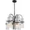 Стеклянная подвесная люстра Tasse SL6145.403.09 цилиндр прозрачная ST Luce