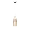 Стеклянный подвесной светильник Lucky VL5394P21 конус цвет янтарь Vele Luce