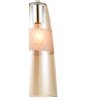 Стеклянный подвесной светильник Lucky VL5394P21 конус цвет янтарь Vele Luce