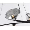 Стеклянная подвесная люстра HIGH LIGHT LH15003 белая Ambrella