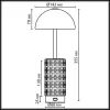 Интерьерная настольная лампа Lulu 5452/5TLA Odeon Light