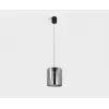 Стеклянный подвесной светильник  IT08-8027 black 3000K цилиндр Italline