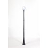 Наземный фонарь GLOBO L 88210L 21 Bl форма шар белый Oasis Light