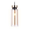 Стеклянный подвесной светильник Traditional TR3571 цилиндр прозрачный Ambrella
