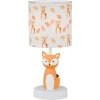 Интерьерная настольная лампа Animal 10166/L Fox белый цилиндр Escada