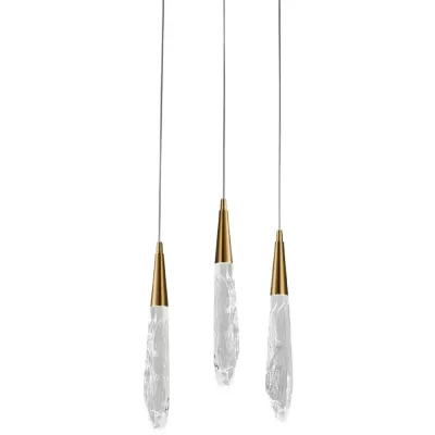 Светодиодный подвесной светильник OD2438 OD2438-3 gold/clear DeLight Collection