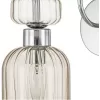 Стеклянное бра Gloss 1141/1A Chrome/Beige форма шар прозрачное Escada Стеклянное бра Gloss 1141/1A Chrome/Beige форма шар прозрачное Escada