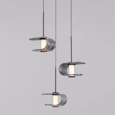 Подвесной светильник MD24020901 MD24020901-3A black/smoky DeLight Collection