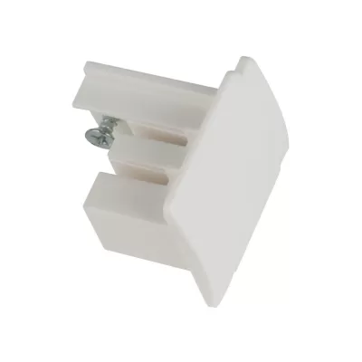 Заглушка торцевая  UFB-C41 WHITE 1 POLYBAG Uniel
