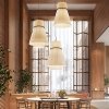 Подвесной светильник  Peo01 конус белый ImperiumLoft