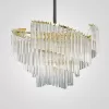 Хрустальная подвесная люстра  WALTZ01 прозрачная ImperiumLoft