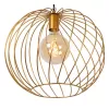 Подвесной светильник Danza 21428/40/02 форма шар цвет золото Lucide