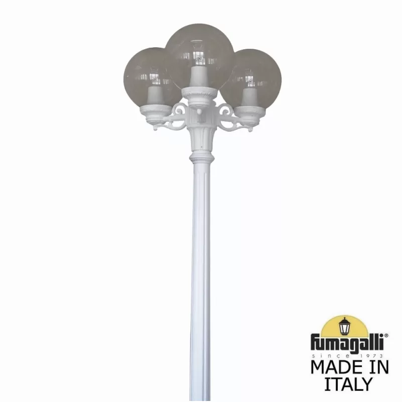 Наземный фонарь GLOBE 250 G25.156.S30.WZF1R форма шар Fumagalli Наземный фонарь GLOBE 250 G25.156.S30.WZF1R форма шар Fumagalli