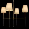 Подвесная люстра Cosy 10308 Antique Brass белая конус Loft It
