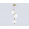 Стеклянный подвесной светильник High Light LH53102 белый Ambrella