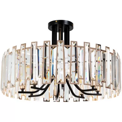 Потолочная люстра Amber A1028PL-8BK Artelamp цилиндр