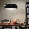 Подвесной светильник Scudo LDP 8373 BK цилиндр белый Lumina Deco