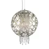 Хрустальный подвесной светильник Dolcima SL1101.203.02 форма шар прозрачный ST Luce