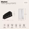 Трековый светильник Points TR014-2-10W4K-B черный Maytoni