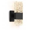 Стеклянное бра Wall lamp WB030 black прозрачное DeLight Collection