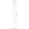 Подвесной светильник Hall 50314 LED белый конус Elektrostandard