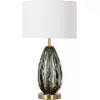 Интерьерная настольная лампа Crystal Table Lamp BRTL3203R белый цилиндр DeLight Collection