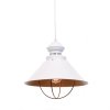 Подвесной светильник Kugar LDP 7930 WT конус белый Lumina Deco