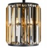 Хрустальный подвесной светильник Royal 10390-1P BK цилиндр прозрачный iLamp
