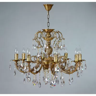 Подвесная люстра Alicante 8888/8 AB New Leaf Ambiente