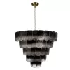 Стеклянная подвесная люстра Gradient 10482/800 Smoke Loft It