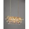 Хрустальная подвесная люстра  V5264-8/23 прозрачная Vitaluce