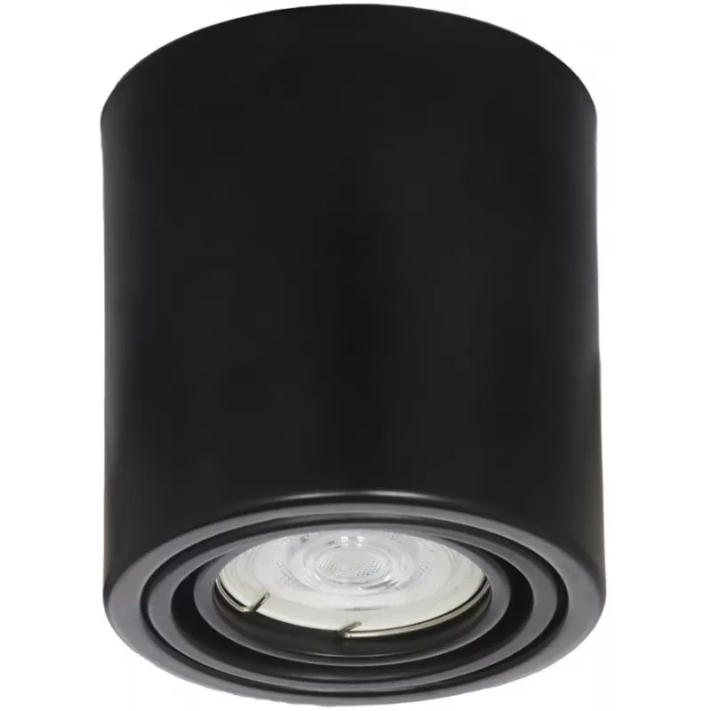 Точечный светильник  LDC 8081-90-100 BK черный цилиндр Lumina Deco Точечный светильник  LDC 8081-90-100 BK черный цилиндр Lumina Deco