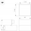 Точечный светильник GRIGLIATO 047683 Arlight