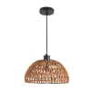 Подвесной светильник Canasto 4882-1P коричневый Favourite